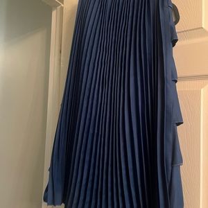 Light denim blue skirt